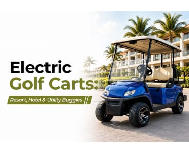 Electric Golf Carts: Resort, Hotel & Utility Buggies
