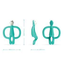 Matchstick Monkey - Teether No Tail - Green
