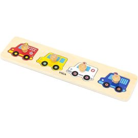 Viga toys - Flat Puzzle - Vehicles