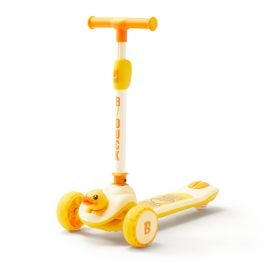 B.Duck - 3 wheel Adjustable Handle Kick Scooter With LED PU Wheels - Yellow - WB-LD-2301-Y-01 - Toysuae.com