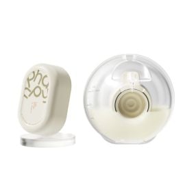 Phanpy - Wearable Silicone Breastmilk Collector, 80g Ultra-Light, BPA-Free, 90ml Capacity - WB-PH5XHC130 - Toysuae.com
