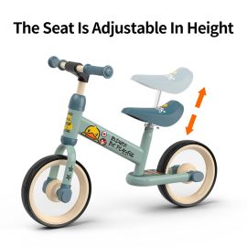 B.Duck - Kids Balance Bike With Height Adjustable Saddle - Green