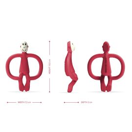 Matchstick Monkey - Teether No Tail - Red