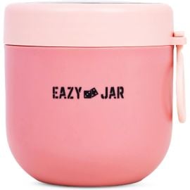 Eazy Kids - Steel Lunch Box With Folding Spoon - Pink -  SAM-EK_FJ800_PI - Toysuae.com