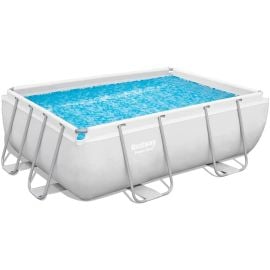 Bestway - Power Steel Rectangular Pool Set - 282x196x84cm - White -  PRN-56629 - Toysuae.com