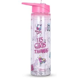 Eazy kids - Tritan Double Wall Glitter Water Bottle 550ml - Its Girls Things -  SAM-EZ_GLWB550ml_IGTPI - Toysuae.com