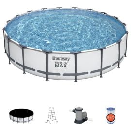 Bestway - Steel Pro Max Pool Set 549x122 cm - White -  PRN-56462 - Toysuae.com