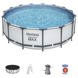 Bestway - Steel Pro Frame Pool Set White - 457 x 122 cm