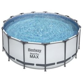 Bestway - Steel Pro Frame Pool Set White - 457 x 122 cm -  PRN-56438 - Toysuae.com