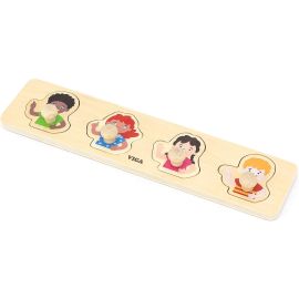 Viga toys - Flat Puzzle - Skin Difference