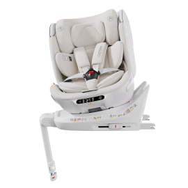 Welldon - Smart Turn Air Isofix Car Seat With Support Leg - Ivory