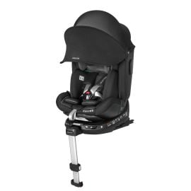 Welldon - Smart Rotate 2 Pro+ 360° IsoFix Electronic Car Seat - Ebony - WD016+B - Toysuae.com
