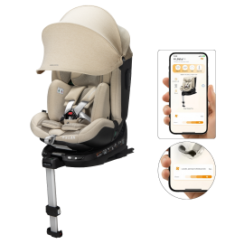 Welldon - Smart Rotate 2 Pro+ 360° IsoFix Electronic Car Seat - Sahara