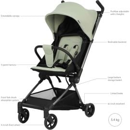 Qplay - Mega Pro Stroller - Green