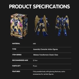 Blokees - Transformers Classic Class Sentinel Prime Model