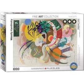 Eurographics - Dominant Curve By Wassily Kandinsky 1000-Piece Puzzle