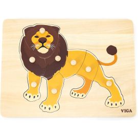 Viga toys - Montessori Puzzle Lion