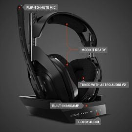 Logitech - Astro A50 Gen 4 Wireless Gaming Headset For PlayStation