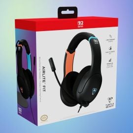 Turtle Beach - Airlite Fit Headset Nintendo Switch 2 - Charcoal Black