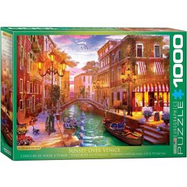 Eurographics - Sunset Over Venice 1000 Pieces Puzzle