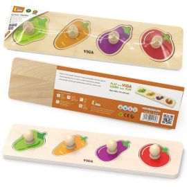 Viga toys - Flat Puzzle - Vegetables