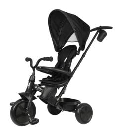 Qplay - Elite Platinum 6 In 1 Tricycle - Black -  T10-ZA - Toysuae.com