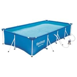 Bestway - Bestway - Pool Set Steelpro 300 x 201 x 66cm - Blue  -  PRN-56411 - Toysuae.com