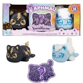 Aphmau -  Mee Meow Plush  Elemental - 6 inch - 3 Pack set -  TT-BON-60203ELE - Toysuae.com