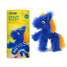Avenir - Crazy Fuzzy Dancing Pony Craft Kit -  AVCH241940 - Toysuae.com