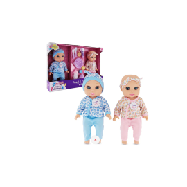 Baby Maziuna - Feed & Giggle Twins - 12 inch -  TT-BM4284 - Toysuae.com