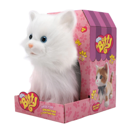 Bitsy Bitty - Interactive Cat - White