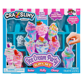 CraZSlimy - Ice Cream Party Slime Set -  TT-CA-60508 - Toysuae.com