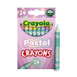 Crayola - Pastel Crayons 24 Pcs