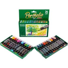 Crayola - Portfolio Series Oil Pastel Color Set 24 Pcs