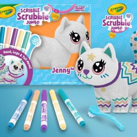 Crayola - Scribble Scrubbie Jumbo Pets Coloring Kit - Jenny