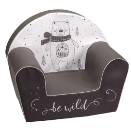 Delsit-Arm Chair Be Wild Color - Dark Grey -  DBT-DT8-1950 - Toysuae.com