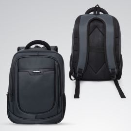 Eazy Kids - 16inch Backpack with Laptop Sleeve | Lightweight School & College Bag – Grey