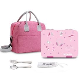 HydroBrew - Smart Serve Bento Lunch Box 1100ml - Sage Diamond - SAM-HB_LB2COMPP_GR - Toysuae.com