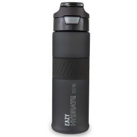 Eazy Kids - Tritan Water Bottle 850ml with Spout Lid & Handle - Phantom Black - SAM-EZ_WBTT850_BK - Toysuae.com
