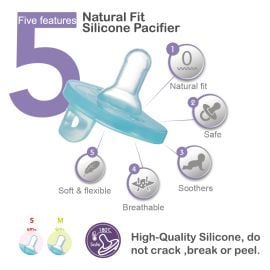 Farlin - Silicone Pacifier - 0 Month