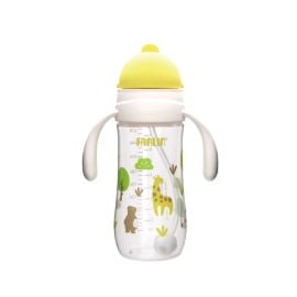 Farlin - Wide Neck Pp Drinking Cup With Handle - 270 ml - Blue - MMZ-AG-14201(G) - Toysuae.com