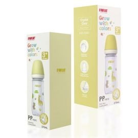 Farlin - Wide Neck Pp Feeding Bottle - 270 ml - Yellow