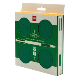 Lego IQ - Locking Notebook with Gel Pen - Green -  TT-IQ-53566 - Toysuae.com