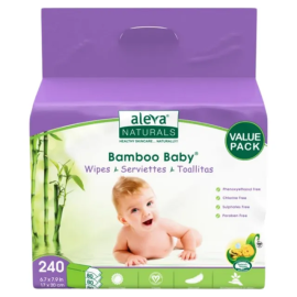 Dr. Browns - Aleva Naturals Bamboo Baby Wipes - Club Pack - 240ct