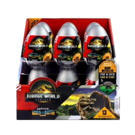 Jurassic World - Rebirth Captivz Slime Egg - PDQ - 1 Pc Assorted