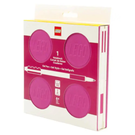 Lego IQ - Locking Notebook with Gel Pen Violet -  TT-IQ-53563 - Toysuae.com