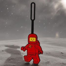 Lego IQ - Minifigures Bag Tag Spaceman - Red