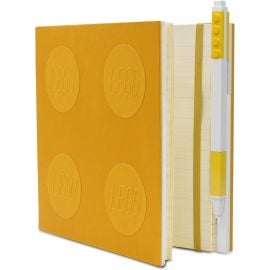 Lego IQ - Locking Notebook with Gel Pen - Yellow -  TT-IQ-53565 - Toysuae.com