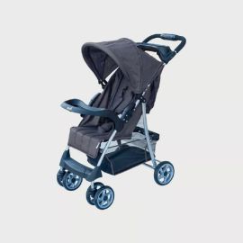Moon - Trek Baby Stroller  One Hand Fold Baby Travel Gear - Slate Grey