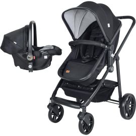 Moon - Tres 3-In-1 Travel System - Black